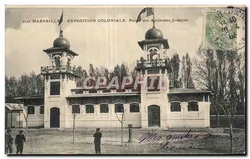 Cartes postales Marseille Exposition coloniale 1922 Palais des anciennes colonies