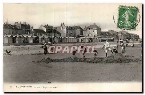 Cartes postales Langrune La plage