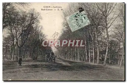 Cartes postales Caen Le cours Sadi Carnot