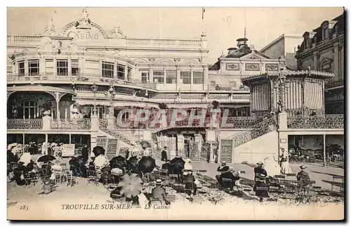 Cartes postales Trouville sur Mer Le casino