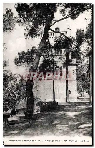 Cartes postales Maison de retraite PLM La gorge noire Marseille La tour