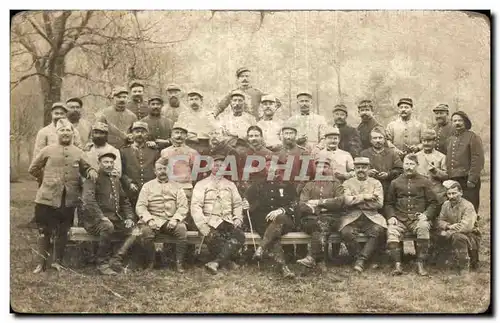 CARTE PHOTO Militaria Soldats