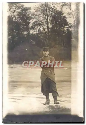 CARTE PHOTO Militaria Soldat