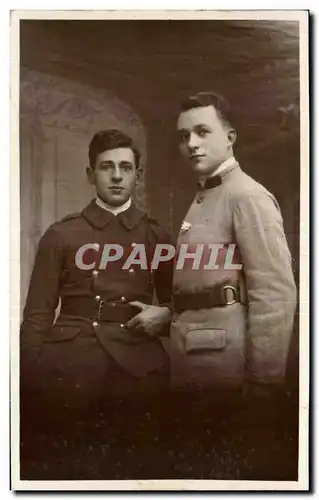 CARTE PHOTO Militaria Soldats