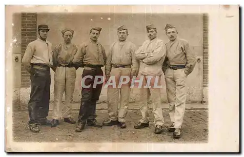 CARTE PHOTO Militaria Soldats