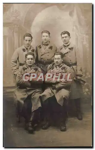 CARTE PHOTO Militaria Soldats Chartres 1927
