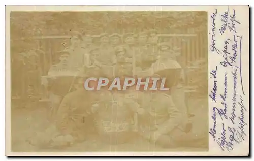 CARTE PHOTO Militaria Soldats