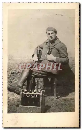 CARTE PHOTO Militaria Soldat