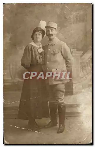 CARTE PHOTO Militaria Soldat