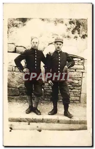 CARTE PHOTO Militaria Soldats