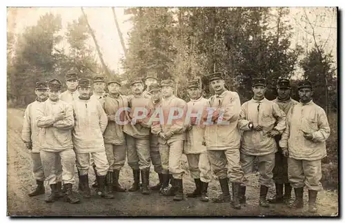 CARTE PHOTO Militaria Soldats Cambrai