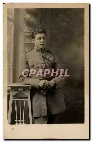 CARTE PHOTO Militaria Soldat