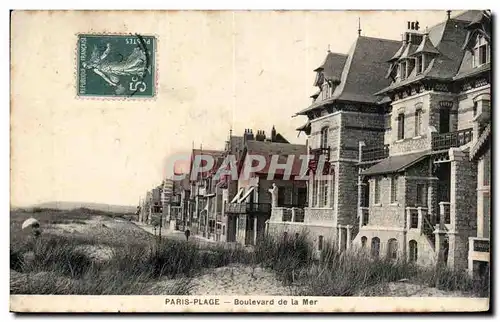 Cartes postales Paris Plage Boulevard de la mer