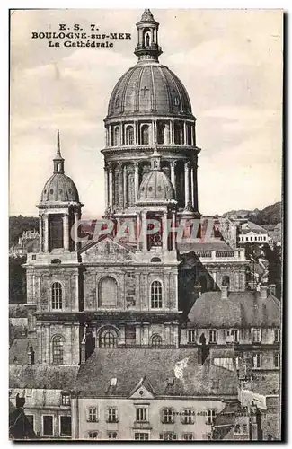 Cartes postales Boulogne sur Mer La cathedrale