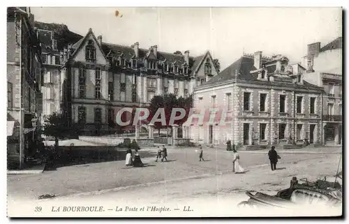 Cartes postales La Bourboule La Poste et l Hospice