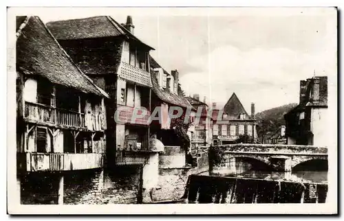 Cartes postales Salies de Bearn Vue sur le Saleys La chute d eau