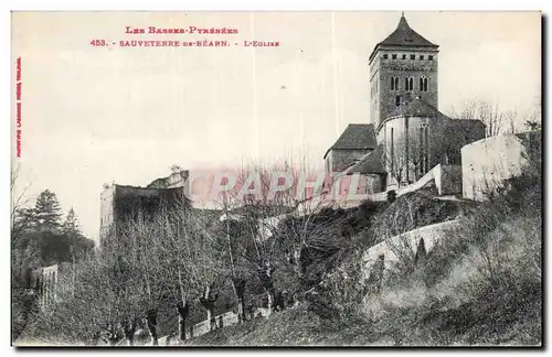 Cartes postales Sauveterre de Bearn L eglise