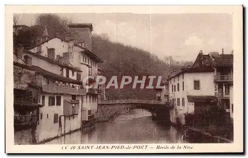 Cartes postales Saint Jean Pied de Port Bords de la Nive