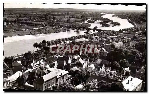 Moderne Karte Nevers La vallee de la Loire