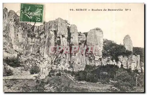 Cartes postales Surgy Roches de Basseville