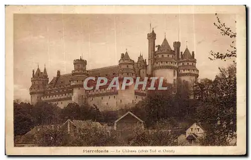 Cartes postales Pierrefonds Le chaetau