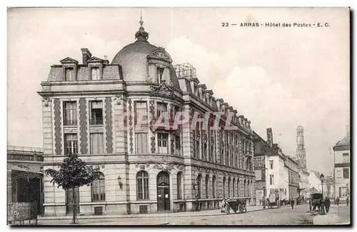 Cartes postales Arras Hotel des Postes