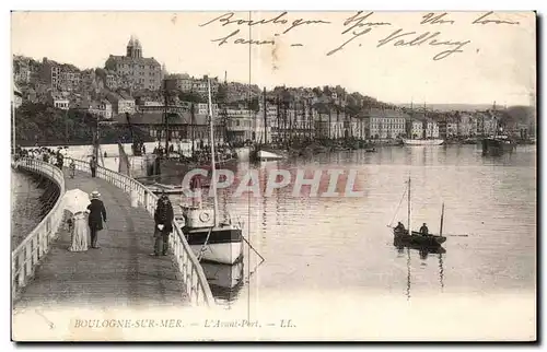 Cartes postales Boulogne sur Mer L avant port