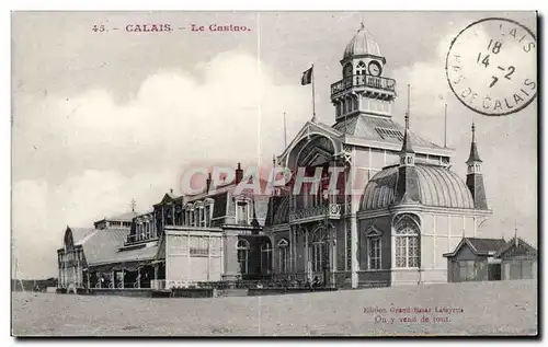 Cartes postales Calais Le casino