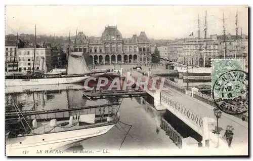 Le Havre - La Bourse - Cartes postales