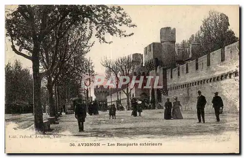 Avignon - Les Remparts - Cartes postales