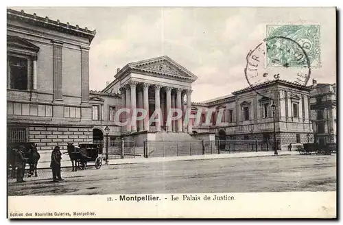 Montpellier - Le Palais de Justice - Cartes postales