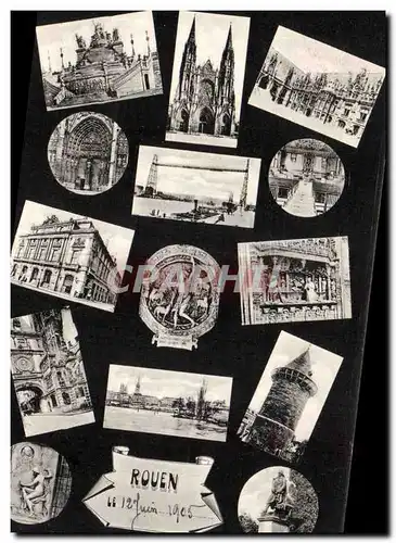 Rouen - 12 Juin 1905 - Souvenir - Cartes postales