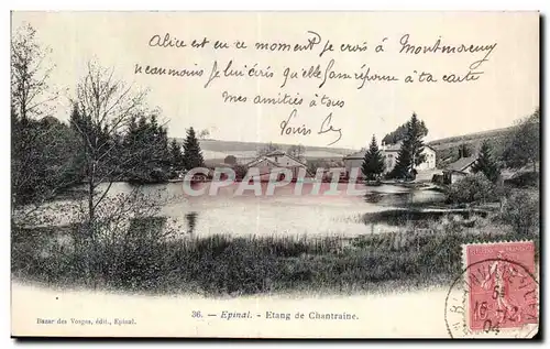 Epinal - Etang de Chantraine - Cartes postales