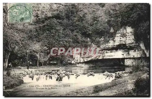 Chatillon sur Seine - Source de la Douix - Ansichtskarte AK