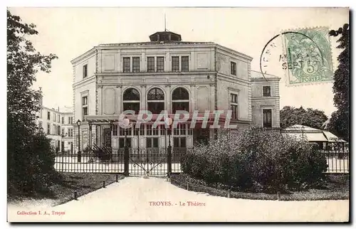 Troyes - Le Theatre - Cartes postales