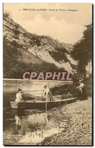 Besancon les Bains - Le Doubs a Mazagran - Cartes postales