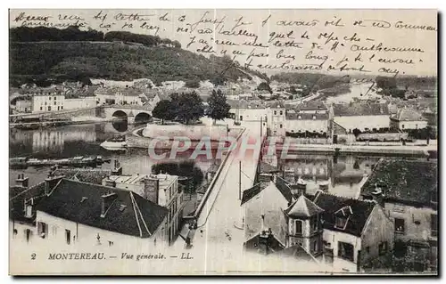 Montereau - Vue Generale - Cartes postales