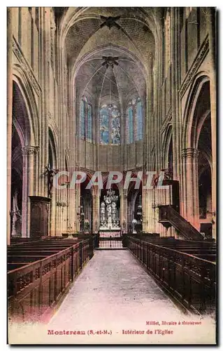 Montereau - L Eglise - Cartes postales