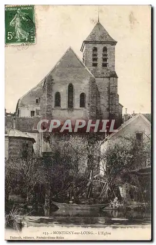 Montigny - L Eglise - Cartes postales