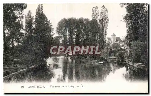 Montigny - Vue prise sur le Loing - Cartes postales