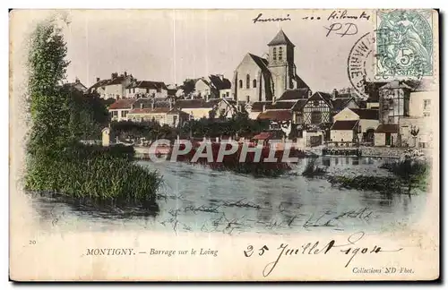 Montigny - Barrage sur le Loing - Ansichtskarte AK