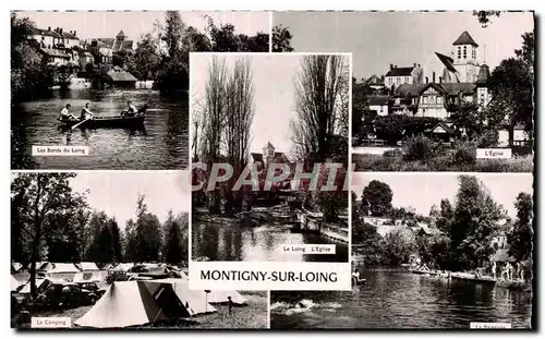 Montigny sur Loing - Souvenir - Cartes postales