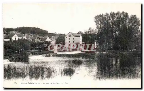 Montigny - Vue sur le Loing - Cartes postales