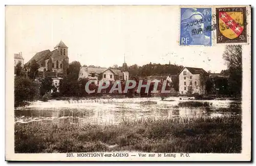 Montigny - Vue sur le Loing - Cartes postales