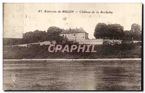 Melun - Chateau de la Rochette - Ansichtskarte AK