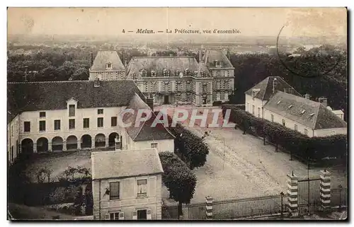 Melun - La Prefecture - Cartes postales