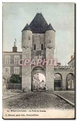 Moret sur Loing - La Porte de Samois - Cartes postales