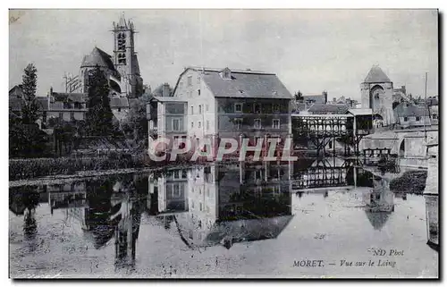 Moret - Vue sur le Loing - Cartes postales