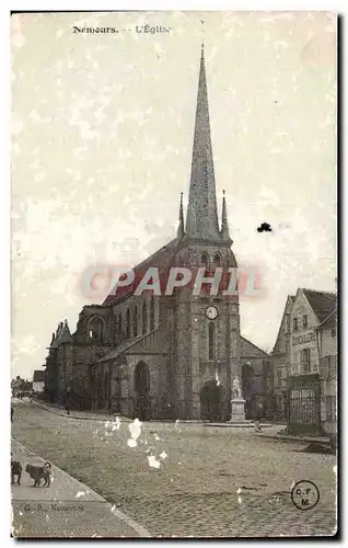 Nemours - L Eglise - Cartes postales