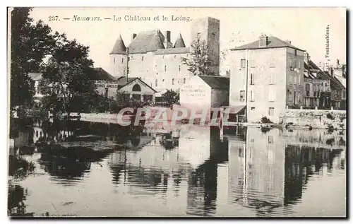 Nemours - Le Chateau et le Loing - Cartes postales